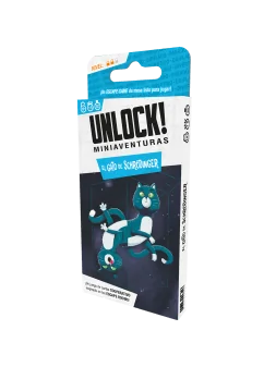 Unlock! Miniaventuras El Gato de Schrödinger de Space Cowboys en Juegos de Cartas | La Cueva Roja