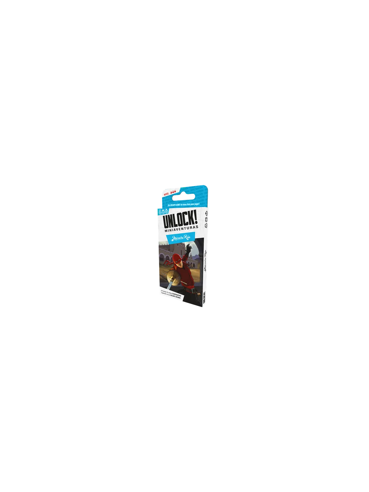Unlock! Miniaventuras Máscara Roja de Space Cowboys en Juegos de Cartas | La Cueva Roja