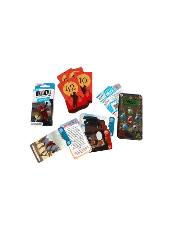 Unlock! Miniaventuras Máscara Roja de Space Cowboys en Juegos de Cartas | La Cueva Roja