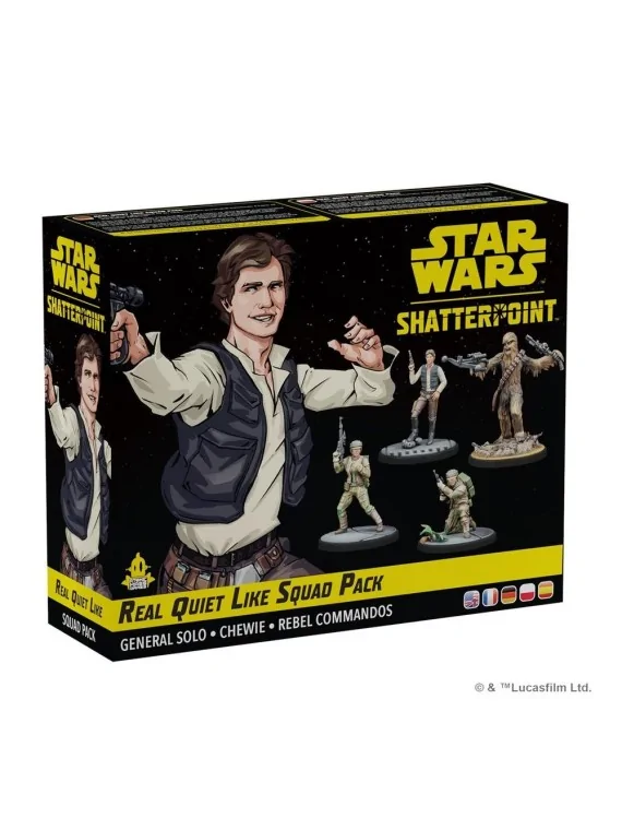 Star Wars Shatterpoint: Real Quiet Like Squad Pack de Juegos en Juegos de Tablero | La Cueva Roja