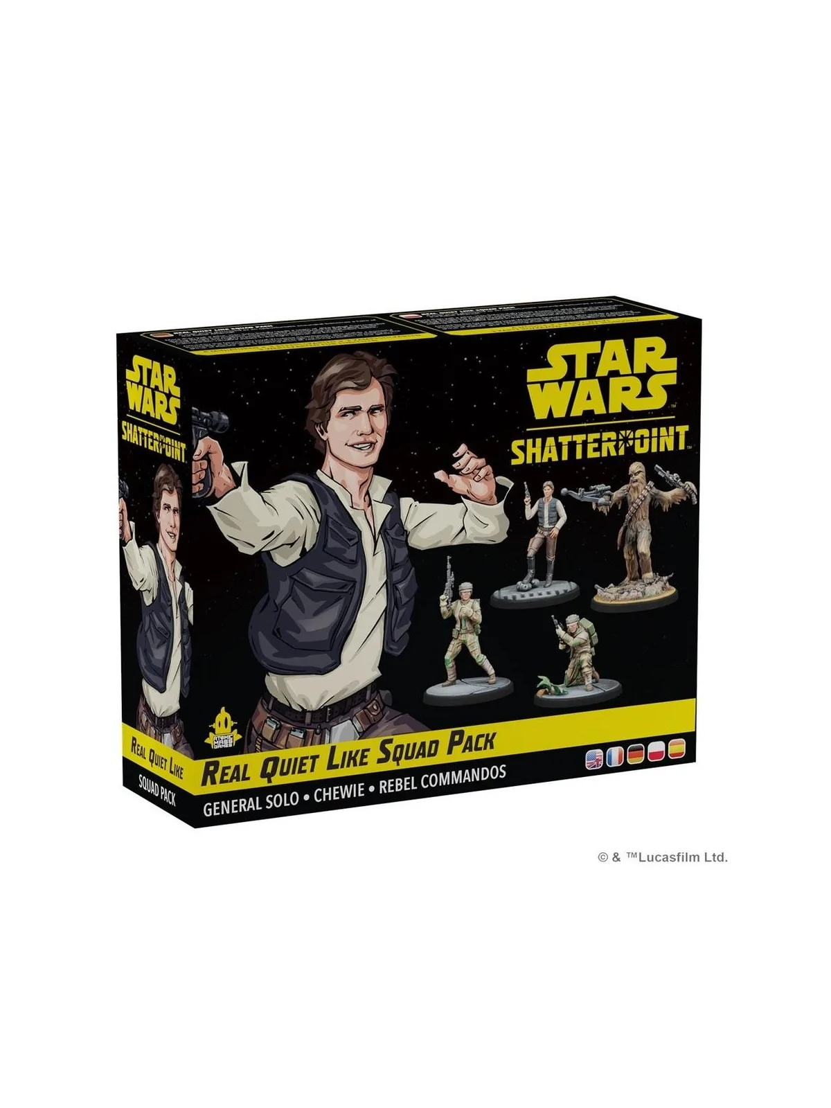Star Wars Shatterpoint: Real Quiet Like Squad Pack de Juegos en Juegos de Tablero | La Cueva Roja