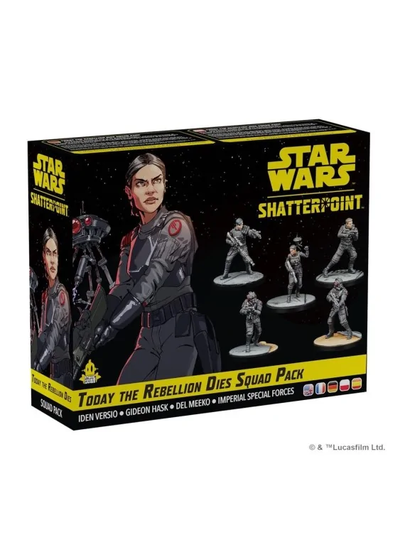 Star Wars Shatterpoint: Today the Rebellion Dies Squad Pack de Juegos en Juegos de Tablero | La Cueva Roja