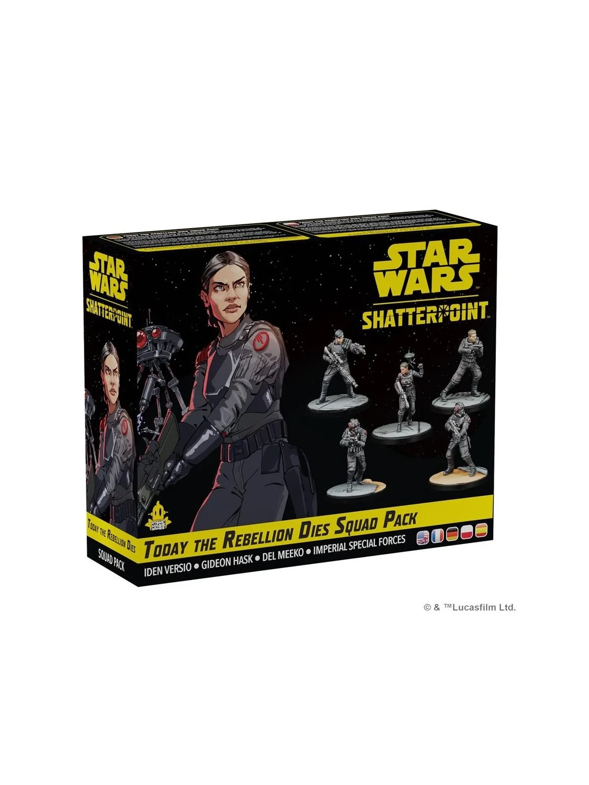 Star Wars Shatterpoint: Today the Rebellion Dies Squad Pack de Juegos en Juegos de Tablero | La Cueva Roja
