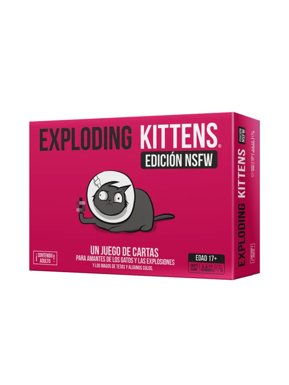 Exploding Kittens NSFW de Exploding Kittens en Juegos de Cartas | La Cueva Roja
