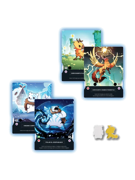 Criaturas de las Sombras Exp. Tormenta de Hielo de TeeTurtle en Juegos de Tablero | La Cueva Roja