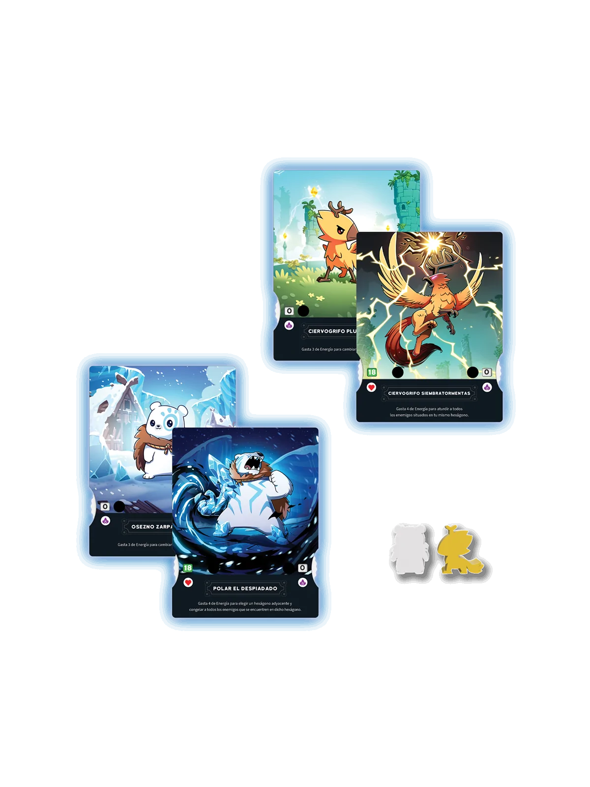 Criaturas de las Sombras Exp. Tormenta de Hielo de TeeTurtle en Juegos de Tablero | La Cueva Roja