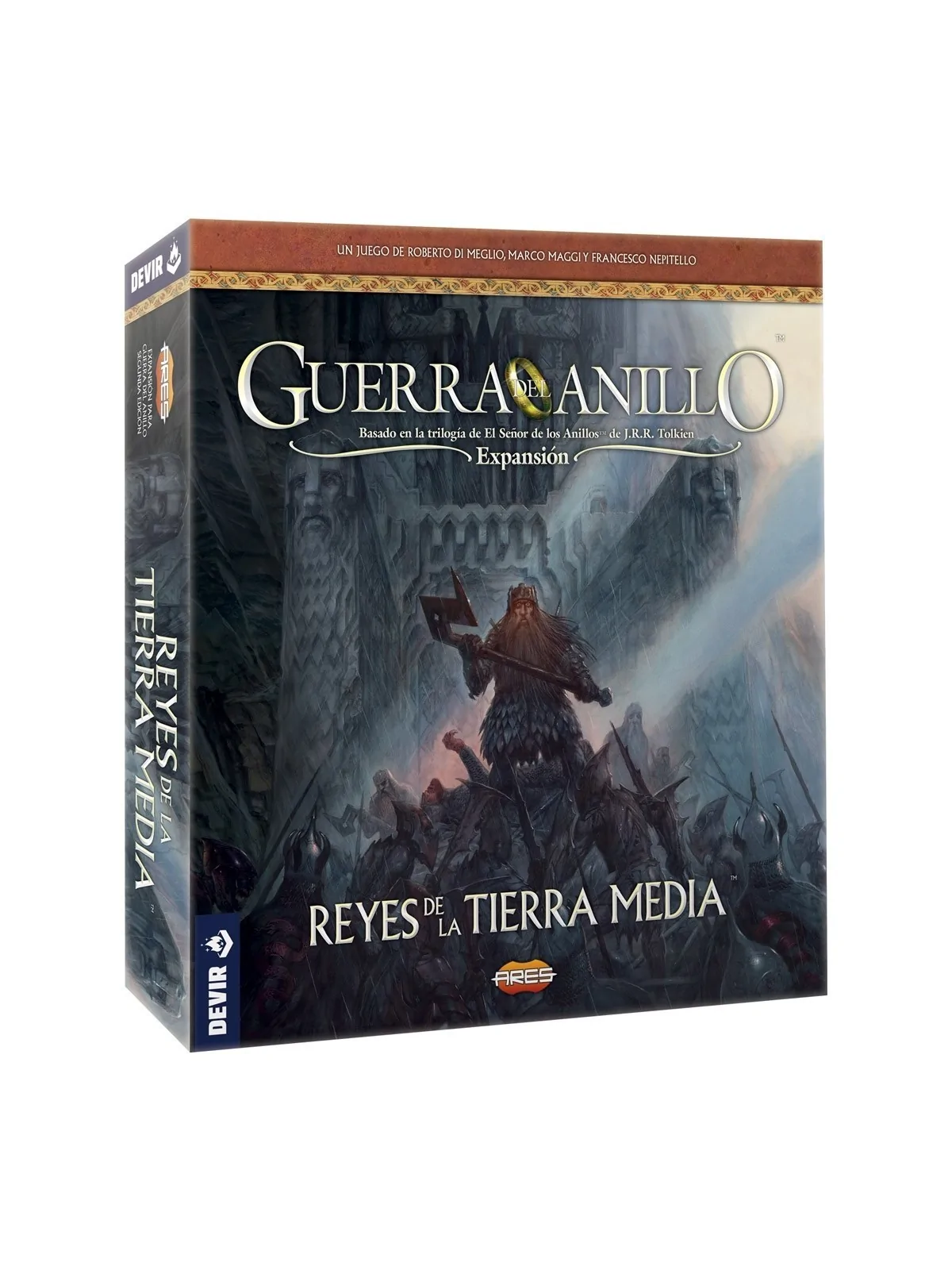 La Guerra del Anillo: Reyes de la Tierra Media de Devir en Juegos de Tablero | La Cueva Roja