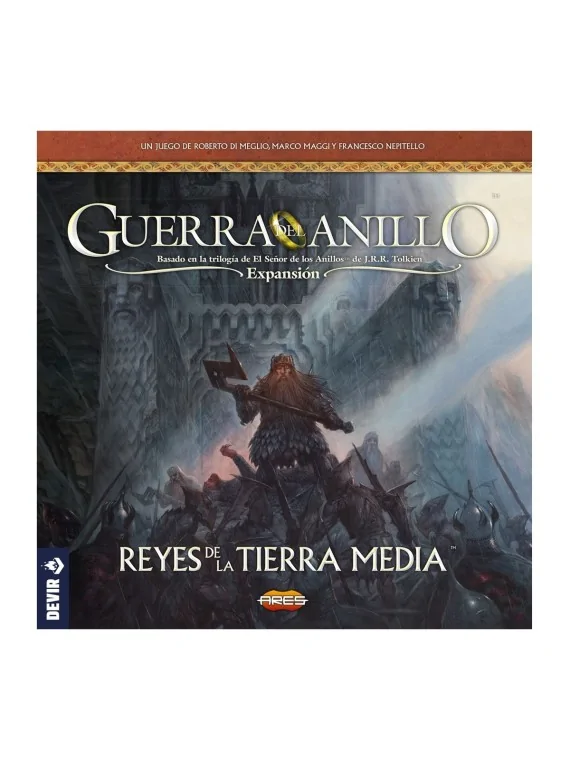 La Guerra del Anillo: Reyes de la Tierra Media de Devir en Juegos de Tablero | La Cueva Roja