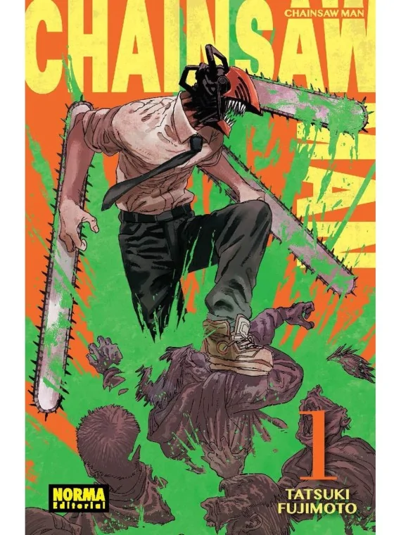 Chainsaw Man 01 de Norma Editorial en Mangas | La Cueva Roja