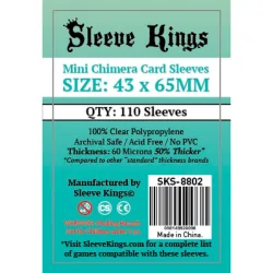 [8802] Sleeve Kings Mini Chimera Card Sleeves (43x65mm) de Sleeve Kings en Fundas | La Cueva Roja