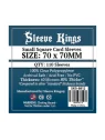 [8812] Sleeve Kings Small Square Card Sleeves (70x70mm) de Sleeve Kings en Fundas | La Cueva Roja
