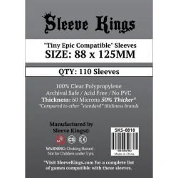 [8818] Sleeve Kings Tiny Epic Compatible Sleeves (88x125mm) de Sleeve Kings en Fundas | La Cueva Roja