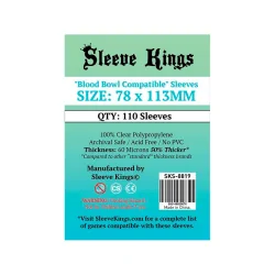 [8819] Sleeve Kings Blood Bowl Compatible Sleeves (78x113mm) de Sleeve Kings en Fundas | La Cueva Roja