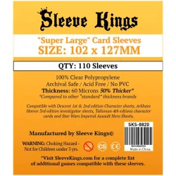 [8820] Sleeve Kings Super Large Sleeves (102x127mm) de Sleeve Kings en Fundas | La Cueva Roja