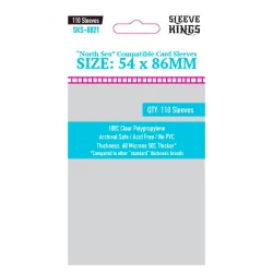 [8821] Sleeve Kings North Sea Compatible Sleeves (54x86mm) de Sleeve Kings en Fundas | La Cueva Roja