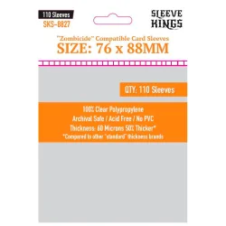 [8827] Sleeve Kings Zombicide Compatible Sleeves (76x88mm) de Sleeve Kings en Fundas | La Cueva Roja
