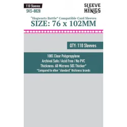 [8828] Sleeve Kings Hogwarts Battle Large Sleeves (76x102mm) de Sleeve Kings en Fundas | La Cueva Roja