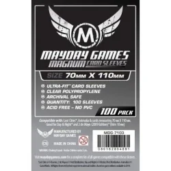 [7103] Mayday Games Magnum Silver Sleeves Lost Cities (Pack of 100) (70x110mm) de Mayday en Fundas | La Cueva Roja