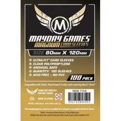 [7104] Mayday Games Magnum Gold Sleeves Dixit (Pack of 100) (80x120mm) de Mayday en Fundas | La Cueva Roja