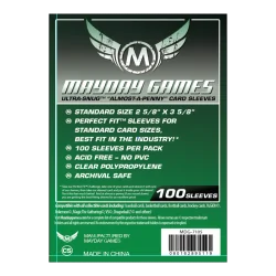 [7105] Mayday Games Ultra-Snug Almost a Penny Card Sleeves (Pack of 100) (2 1/2 x 3 1/2 Inches) de Mayday en Fundas | La Cueva R