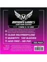 [7124] Mayday Games Small Square Card Sleeves (Pack of 100) (70x70mm) de Mayday en Fundas | La Cueva Roja