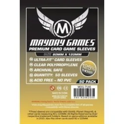 [7146] Mayday Games Premium Magnum Gold Sleeves Dixit (Pack of 50) (80x120mm) de Mayday en Fundas | La Cueva Roja