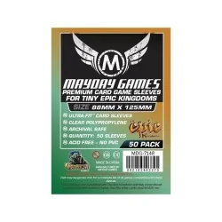 [7148] Mayday Games Premium Custom Tiny Epic Kingdoms Sleeves (Pack of 50) (88x125mm) de Mayday en Fundas | La Cueva Roja