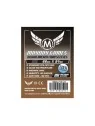 [7141H] Mayday Games Card Game Sleeves Brown Backed (Pack of 80) (66x91mm) de Mayday en Fundas | La Cueva Roja
