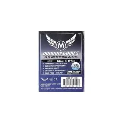 [7141C] Mayday Games Card Game Sleeves Blue Backed (Pack of 80) (66x91mm) de Mayday en Fundas | La Cueva Roja