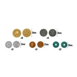 Scythe: 80 Monedas Metálicas de Maldito Games en Otros | La Cueva Roja