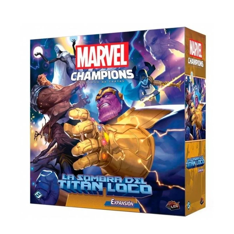 Marvel Champions: La Sombra del Titán Loco de Fantasy Flight Games en Juegos de Cartas | La Cueva Roja