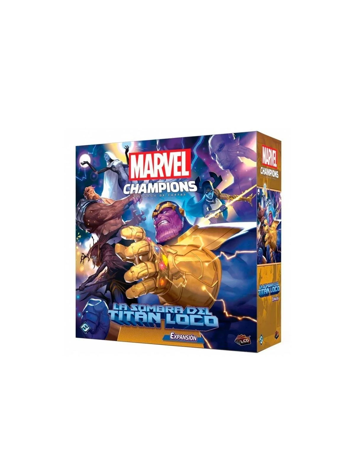 Marvel Champions: La Sombra del Titán Loco de Fantasy Flight Games en Juegos de Cartas | La Cueva Roja