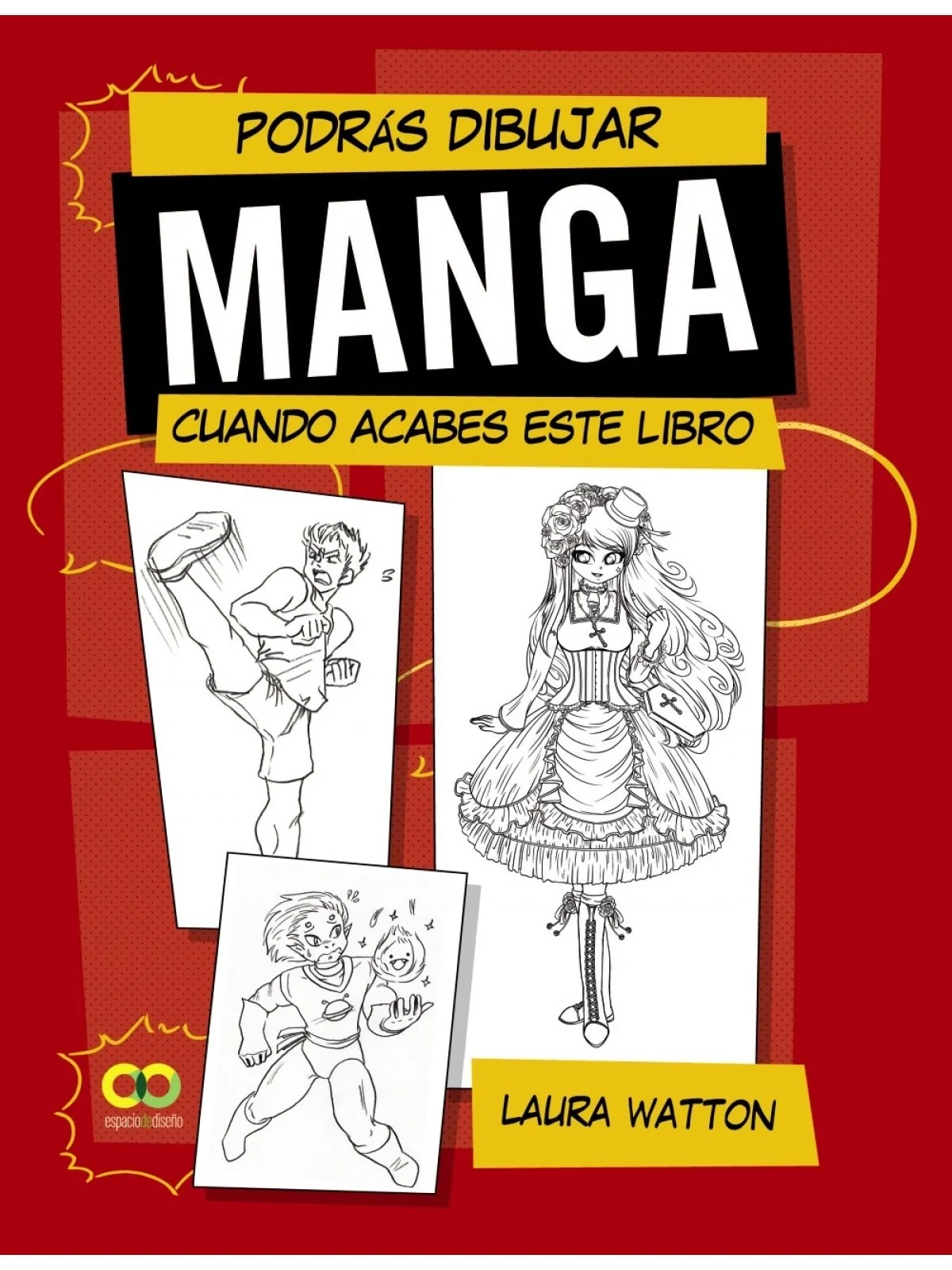 Podrás Dibujar Manga Cuando Acabes este Libro Espacio de Diseño de ANAYA MULTIMEDIA en Mangas | La Cueva Roja
