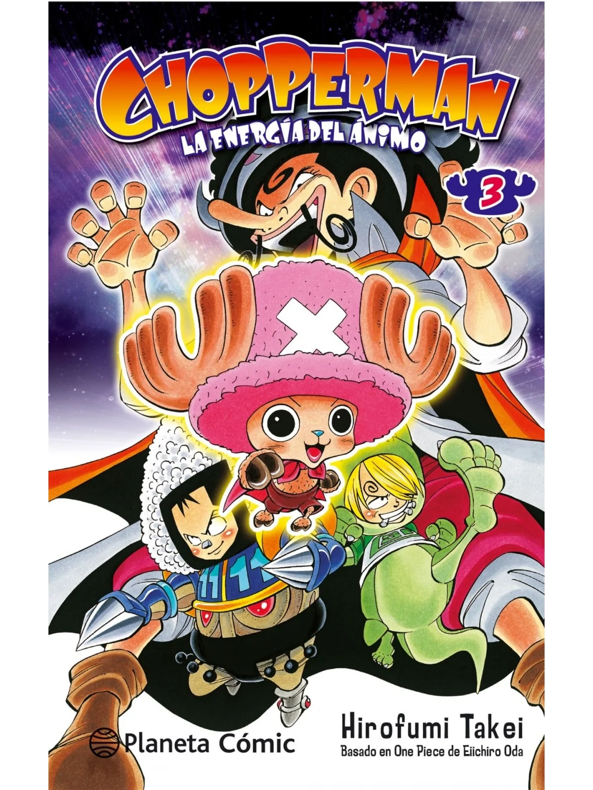 Chopperman: La Energia del Animo 03 de PLANETA COMICS en Mangas | La Cueva Roja