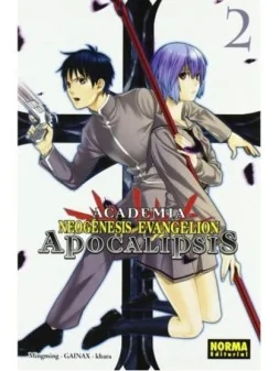 Academia Neogenesis Evangelion: Apocalipsis 02 de Norma Editorial en Mangas | La Cueva Roja