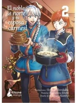 El Noble del Norte y su Esposa Carmesí 02 de KITSUNE BOOKS en Mangas | La Cueva Roja