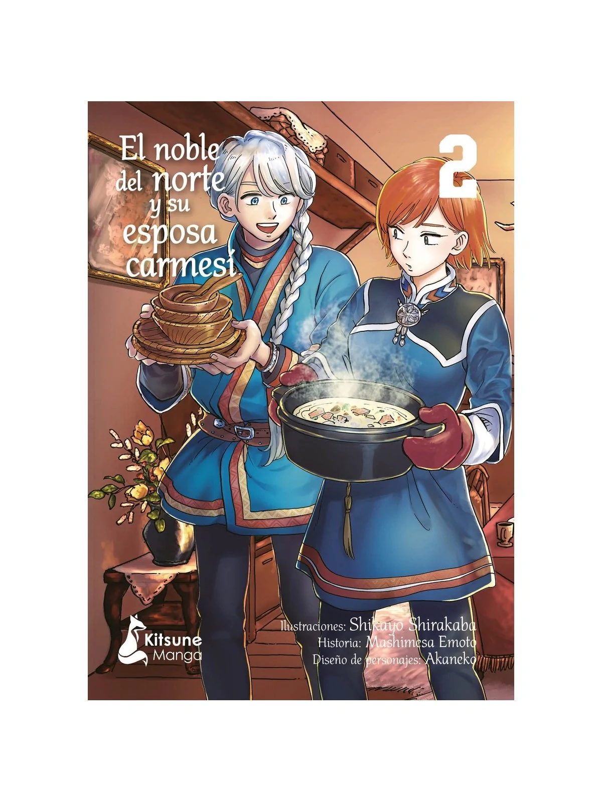 El Noble del Norte y su Esposa Carmesí 02 de KITSUNE BOOKS en Mangas | La Cueva Roja