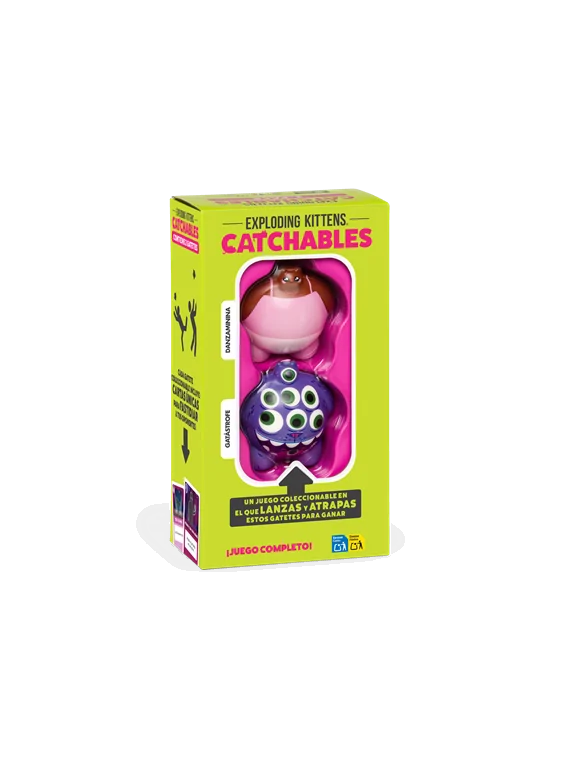 Exploding Kittens: Catchables 2-Pack 3 de Exploding Kittens en Juegos de Cartas | La Cueva Roja