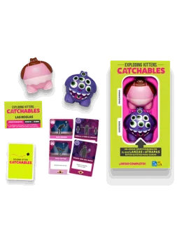 Exploding Kittens: Catchables 2-Pack 3 de Exploding Kittens en Juegos de Cartas | La Cueva Roja
