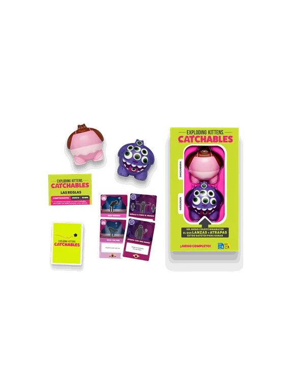 Exploding Kittens: Catchables 2-Pack 3 de Exploding Kittens en Juegos de Cartas | La Cueva Roja
