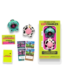 Exploding Kittens: Catchables 2-Pack 4 de Exploding Kittens en Juegos de Cartas | La Cueva Roja