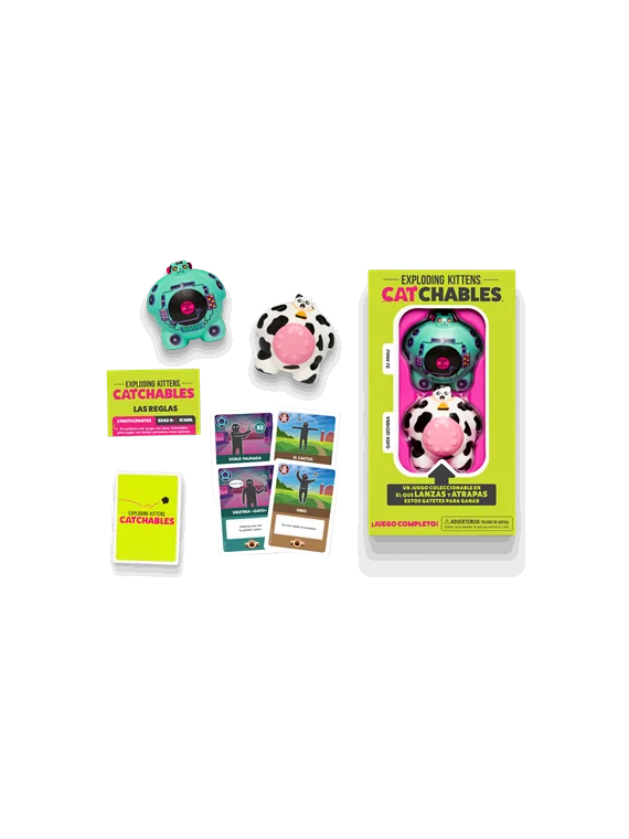Exploding Kittens: Catchables 2-Pack 4 de Exploding Kittens en Juegos de Cartas | La Cueva Roja
