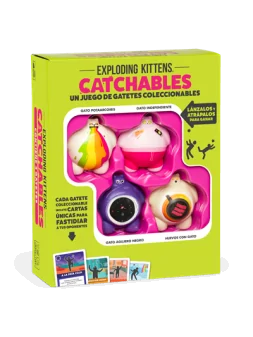 Exploding Kittens: Catchables Core Pack de Exploding Kittens en Juegos de Cartas | La Cueva Roja