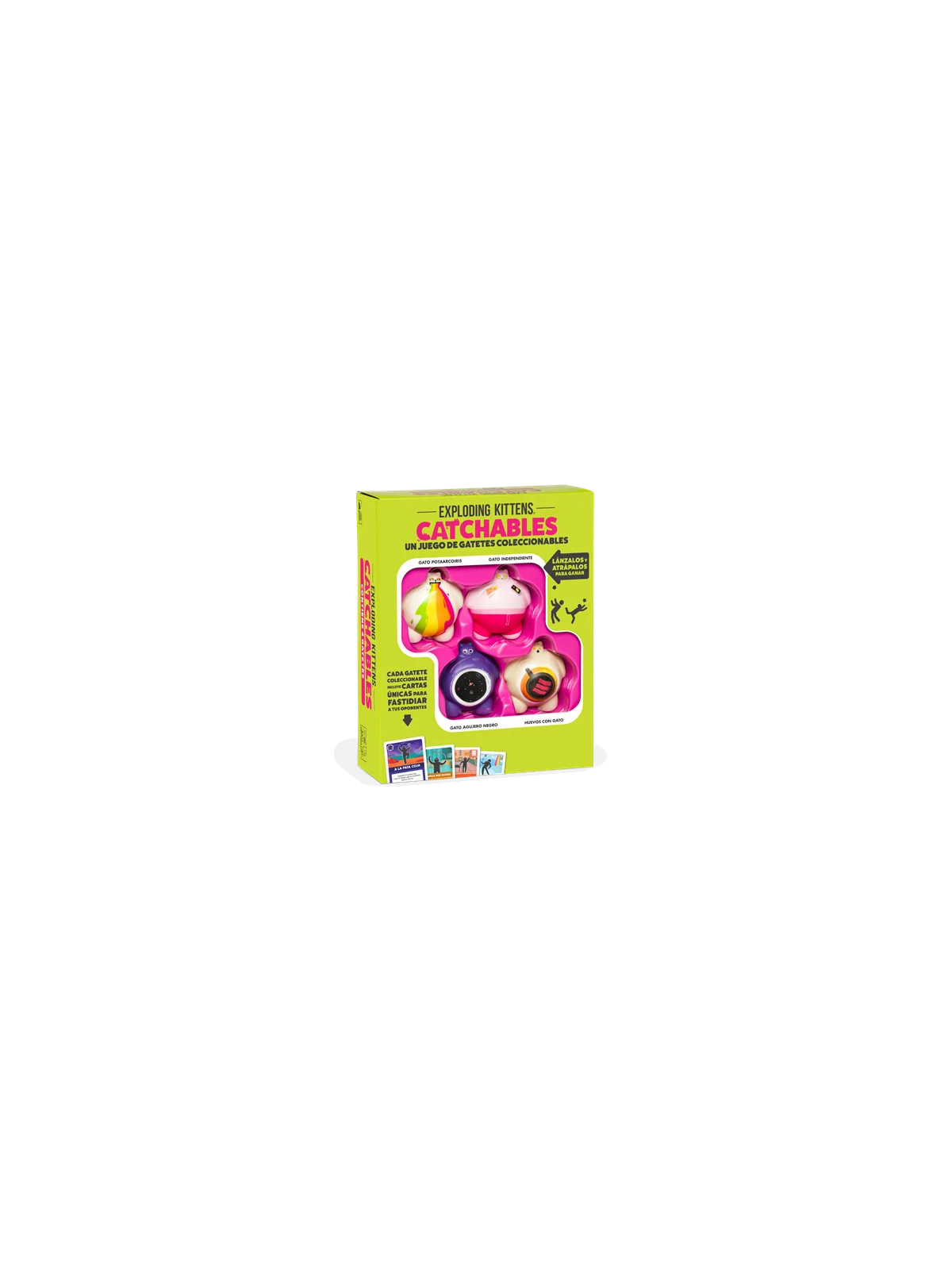 Exploding Kittens: Catchables Core Pack de Exploding Kittens en Juegos de Cartas | La Cueva Roja
