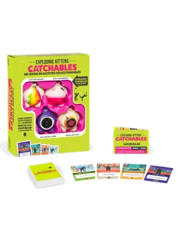 Exploding Kittens: Catchables Core Pack de Exploding Kittens en Juegos de Cartas | La Cueva Roja