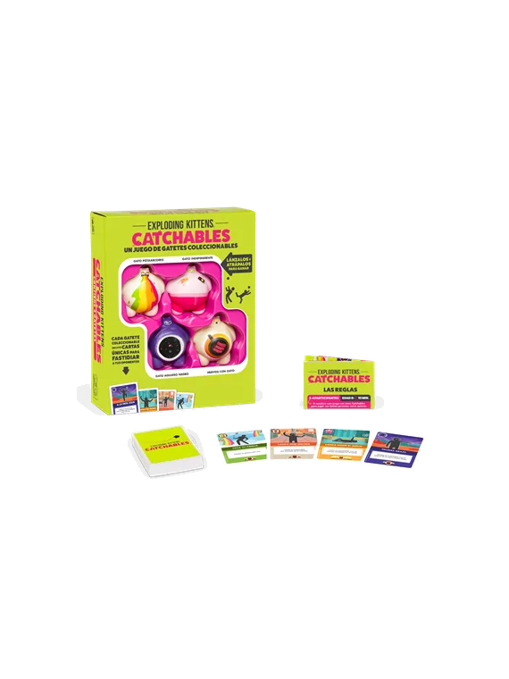 Exploding Kittens: Catchables Core Pack de Exploding Kittens en Juegos de Cartas | La Cueva Roja