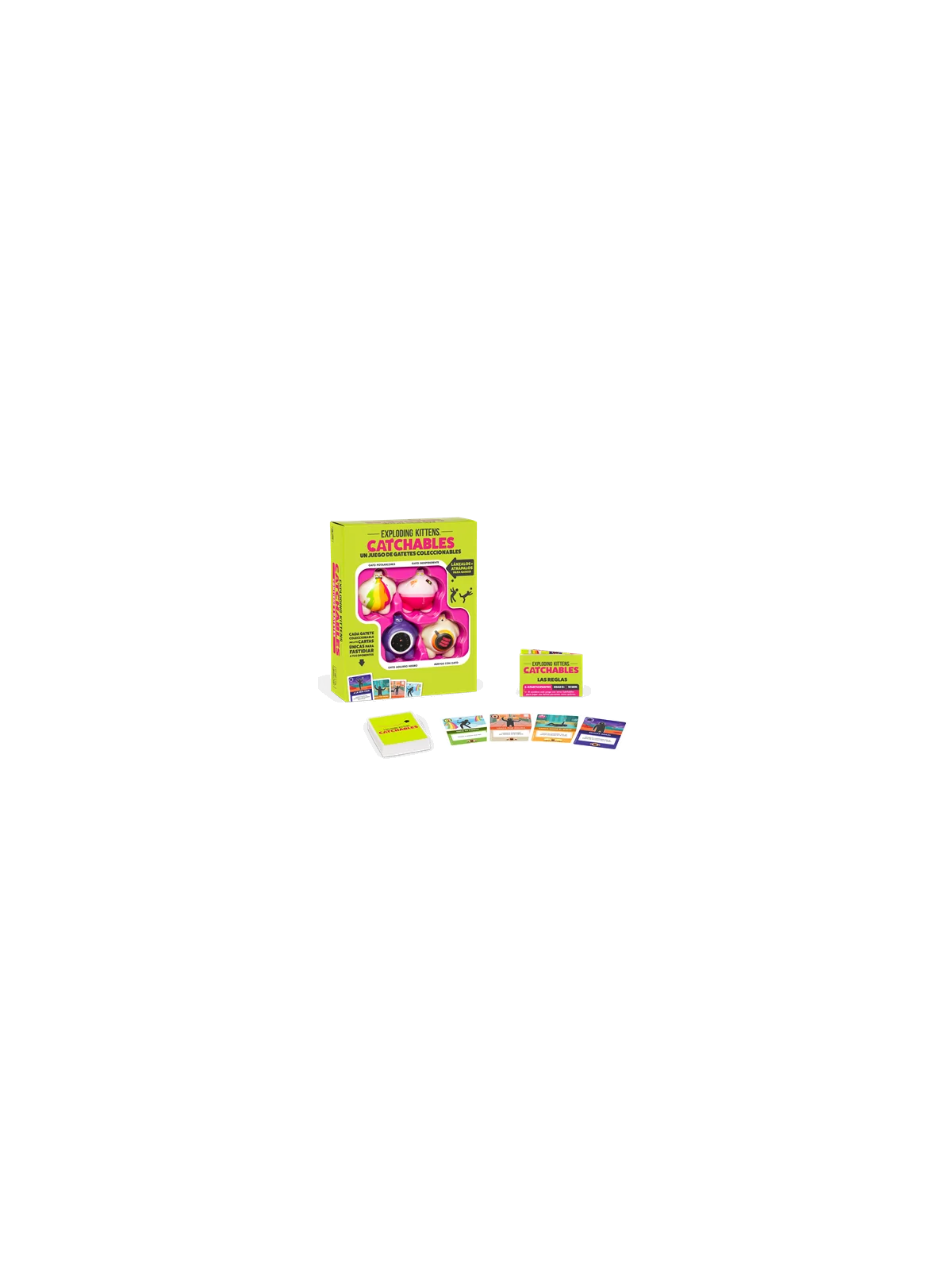 Exploding Kittens: Catchables Core Pack de Exploding Kittens en Juegos de Cartas | La Cueva Roja