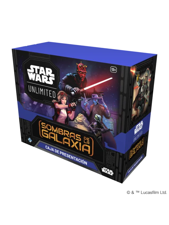 Star Wars Unlimited: Sombras de la Galaxia Caja de Presentación (Ingles) de Fantasy Flight Games en Star Wars: Unlimited | La Cu