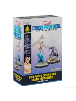 Marvel Crisis Protocol: Black Panther & Namor de Juegos en Juegos de Tablero | La Cueva Roja