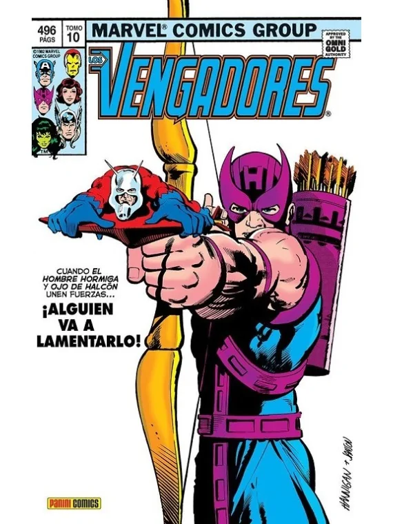 Los Vengadores Omnigold 10 Corte Marcial de Panini Comics en Cómics Americano | La Cueva Roja